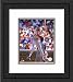 New York Mets Framed Darryl Strawberry Photo 15 X 18 - Black