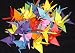 51Zmw3XFH L. SL75  100 colorful origami paper cranes