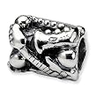 Sterling Silver Reflections Violin,Guitar & Saxophone Bead