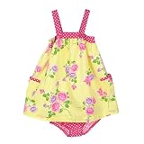 Penelope Mack Lovely Arrangement Dress with Diaper Cover (Sizes 12M - 24M)