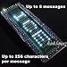 LED Light Up Scrolling White Light Up Iced Out Buckle Image