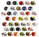NCAA College Vending Machine Helmets -- New set of 38