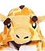 Lath.pin Unisex Costume Animal Cosplay Onesie Adult Pajamas Anime Cartoon Sleepwear (M, Giraffe)