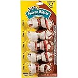 Dingo Flavor Blasts Bacon Mini 5-Pack, Bacon 2-1/2-Inch