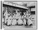 Historic Print (S): China. Manchu ladies of the palace being warned to stop smoking