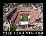 Unframed Mile High Stadium Denver Broncos Large Aerial Print