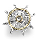 Bonn Bons&reg; By Lori Bonn Smooth Sailin Sterling Silver Boat Steering Wheel Slide... by Lori Bonn