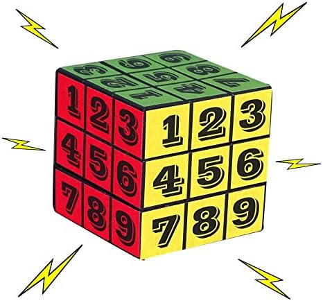 Electric Shocking Toy Puzzle Cube Office Prank Numbers Design Trick Magic Novelty Shock Buzz Funny Gag Gift Joke