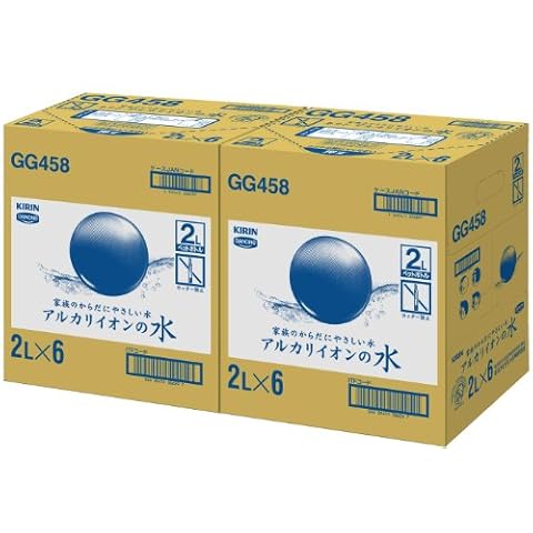 [2CS] キリン アルカリイオンの水(2L×6本)×2箱