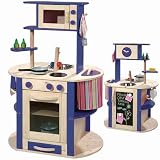 Spielküche aus Holz - rundum bespielbar von howa 48111
