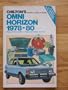Chilton's Repair and Tune-Up Guide, Omni, Horizon 1978-80