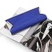 b.m.c BMC Womens PU Leather White Accent Envelope Clutch w/Detachable Shoulder Chain
