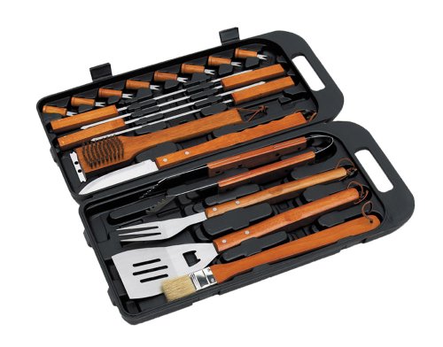 Landmann Grillbesteck, im Kunststoffkoffer Edelstahl Preisvergleich