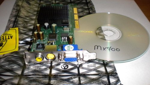 Dell Nvidia GeForce2 MX400 64MB Low Profile SFF RCA Svideo AGP Video Graphics Card