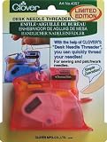 Clover Desk Needle Threader, Pink
