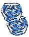 Tuga Boy's Reusable Swim Diapers 2 Pack