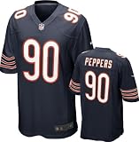 Julius Peppers Youth Jersey: Home Navy Game Replica #90 Nike Chicago Bears Youth Jersey