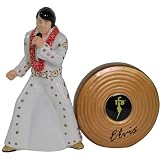Westland Giftware Elvis Presley Elvis and Gold Record 4-1/2-Inch Magnetic Salt and Pepper Shakers