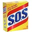 S.O.S Steel Wool Soap Pads, 18 pads