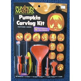 Pumpkin Masters Pumpkin Carving Kit with 16 Patterns & Tools