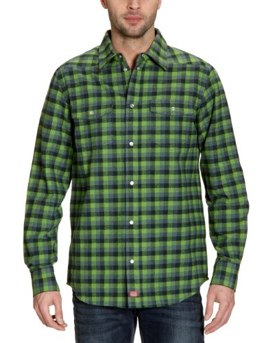 Dickies Herren Hemd Wray HT, Kiwi, S Preisvergleich