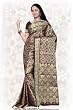 Nandini Art Silk Indian Sari Saree Printed tana silk with all over zari.