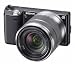 Sony NEX-5KB Systemkamera (14 Megapixel, 7,5 cm (3 Zoll) Display) mit 18-55mm Objektiv schwarz