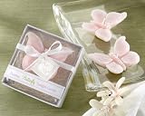 Floating Butterfly Tea Light in Garden-Themed Gift Box Set of Four (Set of 48) - Baby Shower Gifts &