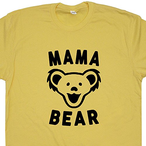 Mama Bear T Shirt Best Mom Ever Tee Grateful Dead T Shirt Vintage Concert Shirtmandude T Shirts