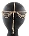 Goldtone Metal Head Chain with Studs (J-20)