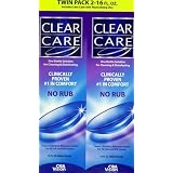 Clear Care Cleaning & Disinfecting Solution (2 X 16fl Oz Packs) (Health and Beauty)