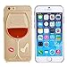 iPhone 6 6S Case-Yerwal Special Red Wine Glass Shape Dynamic Liquid Hard Case Cover For iPhone 6 6S4.7