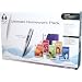LeapFrog FLY Fusion Ultimate Homework Pack - INCLUDES: Fly Fusion Pentop Computer, Rechargeable Battery, Memory Expansion Slot, Installation CD, 24 Page FLY Notebook, 13 FLY Fusion Games and USB Cable Plus BONUS 5 Homework Software (Algebra, FastComp Math Pro, Music Studio Pro, Spanish Translation Pro, Writing) and 80 Page FLY Fusion Notebook