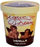 Agave Dream Vanilla Ice Cream 1 pint containers (pack of 6)