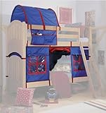 My Place Loft Tent, Blue & Red 4/6
