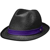 Nike LSU Tigers Purple-Black Straw Fedora