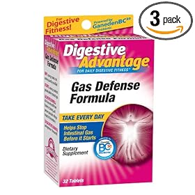 Digestive Advantage Once Daily Gas Defense Formula, 32 - Capsules (Pack of 3)