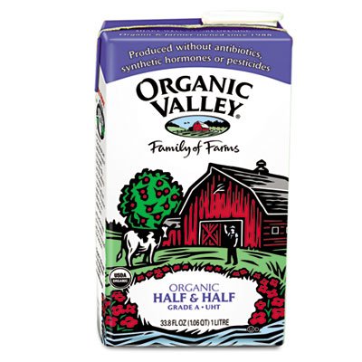Organic Valley Liter Half & Half