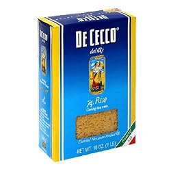 De Cecco Riso, 16 Ounce Boxes (Pack of 10)