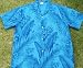 Apparel : Blue Tiki, Hawaiian shirt