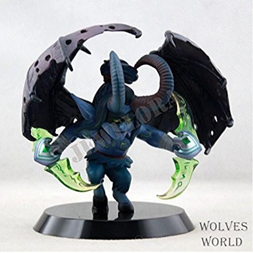 5pcs/set Dota 2 Terrorblade Yurnero Alleria King Leoric Nortrom Action Figure PVC Model Toys Collectable