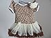 TANZKY 3pcs Infant Baby Girls Leopard Printed Dress