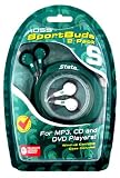 Koss Sportbuds Stereo Earphones 2-Pack with Wind Up Storage Case - Michigan State University Logo