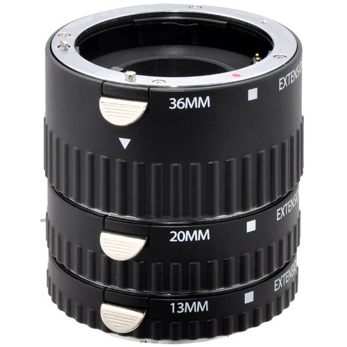  Bagues allonges autofocus professionnelles pour Nikon - 12 mm, 20 mm, 36 mm - pour Nikon D1 D2 D3 D3s D3x D4 D800 D800E D700 D300 D300s D200 D90 D3000 D3100 D3200 D5000 D5100 D5200 D5300 D7000 D7100 D7200 D80 D70 D70s D60 D50 D40 D40x