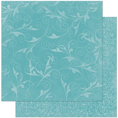 Ocean Flourish 12X12 Double Dot Designs Paper 