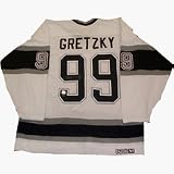 Wayne Gretzky Los Angeles Kings Autographed Replica NHL Hockey Jersey (White)