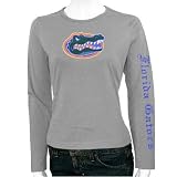 Florida Gators Ash Ladies Big Logo Long Sleeve T-shirt