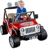 Power Wheels Jeep Wrangler, Lava Red/Black
