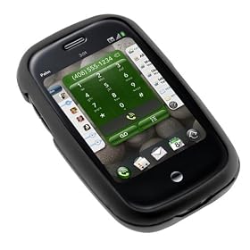Premium Smooth BLACK Durable Rubber Case for Sprint Palm Pre