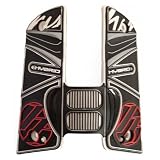 Hybrid .45 Gen 7 Paintball Grips 07 - Red